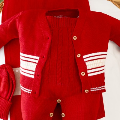 Saída de Maternidade Muriel - Vermelho